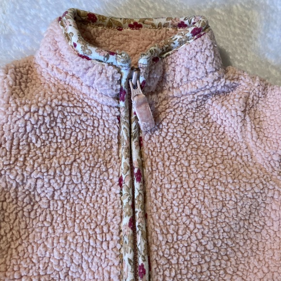 Carter’s 6 Month Sherpa One Piece with Zipper - Picture 2 of 6